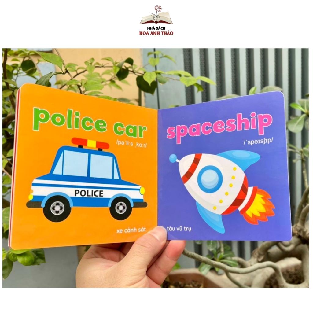 Sách Bìa cứng thư viện hình ảnh đầu tiên cho bé Baby' First Picture Book (8 Cuốn)