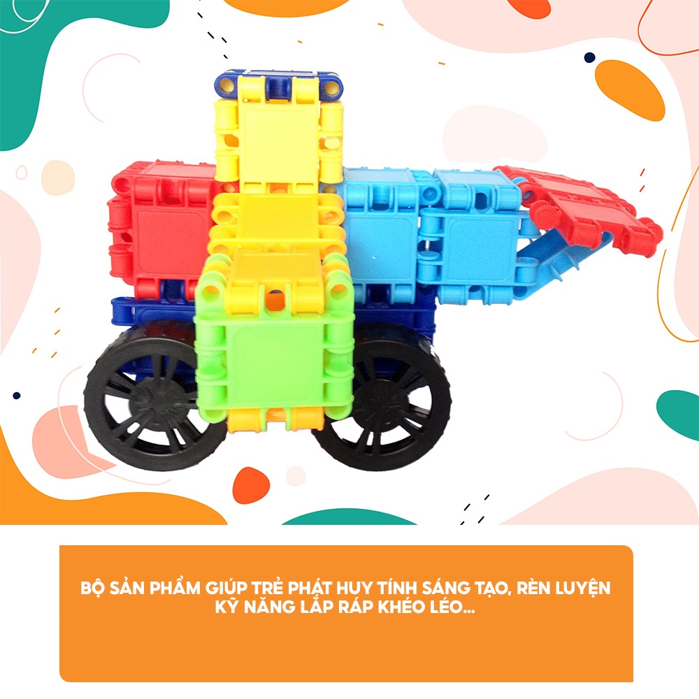 Đồ chơi lắp ráp sáng tạo Antona - Thế giới giao thông
