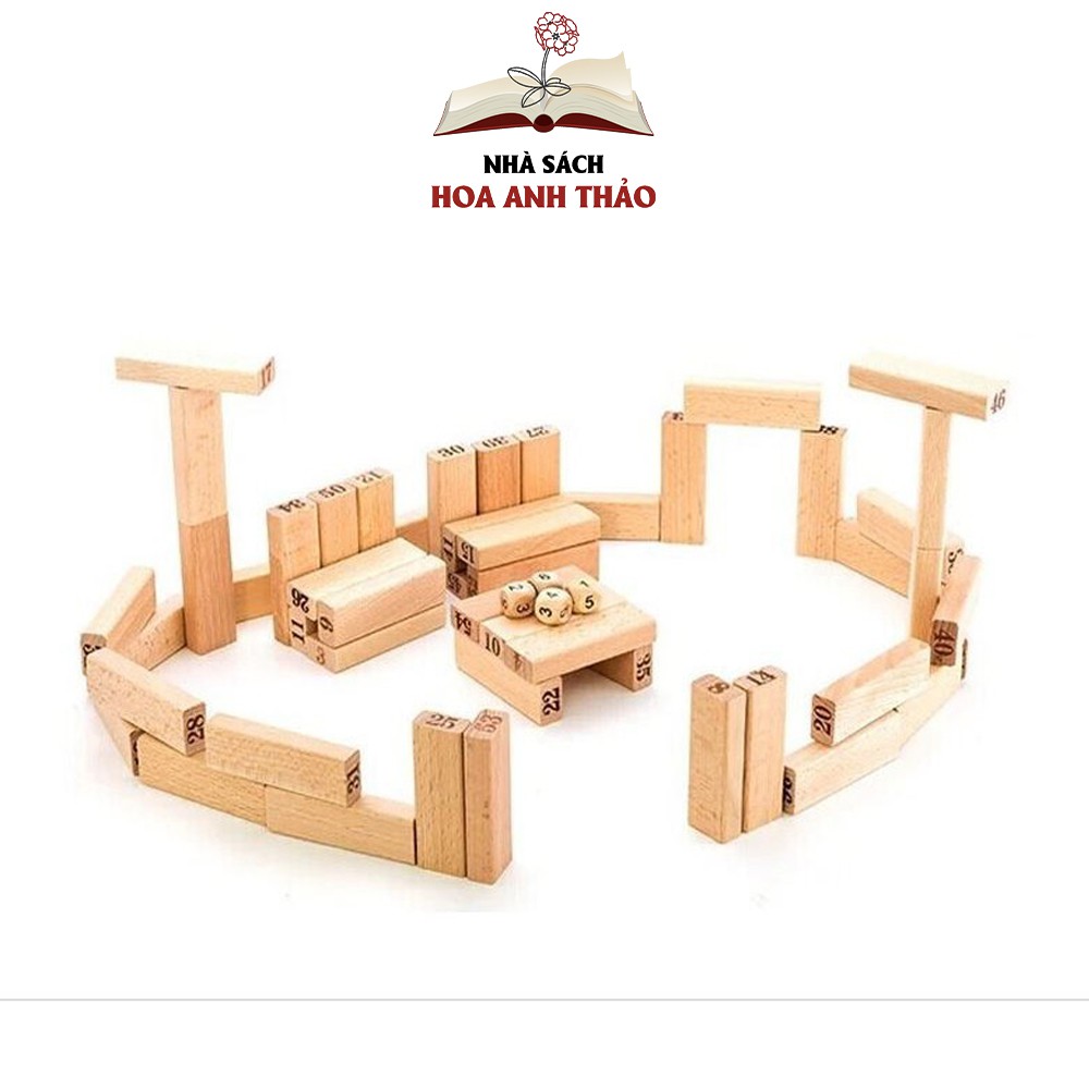 Đồ chơi rút gỗ Vivitoys xếp hình trí tuệ cho bé
