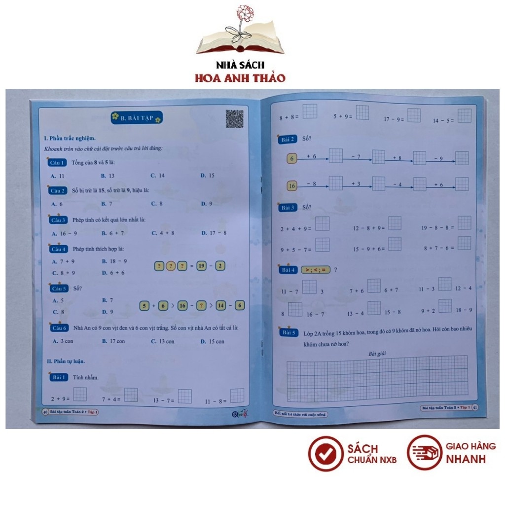 Sách - Đề kiểm tra Toán và Tiếng Việt lớp 2 - Kết nối tri thức với cuộc sống - Học kỳ 1