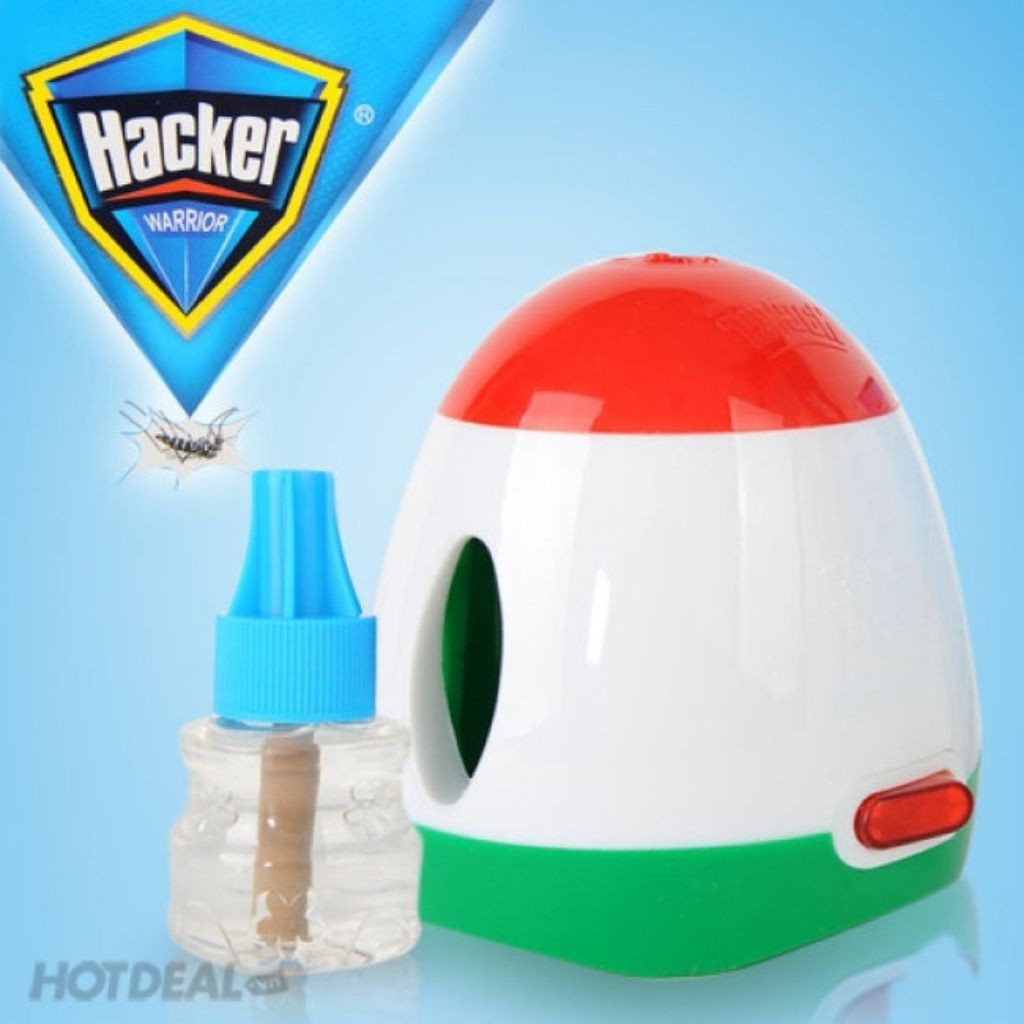 Máy Đuổi Muỗi Haker Tặng Kèm Tinh Dầu