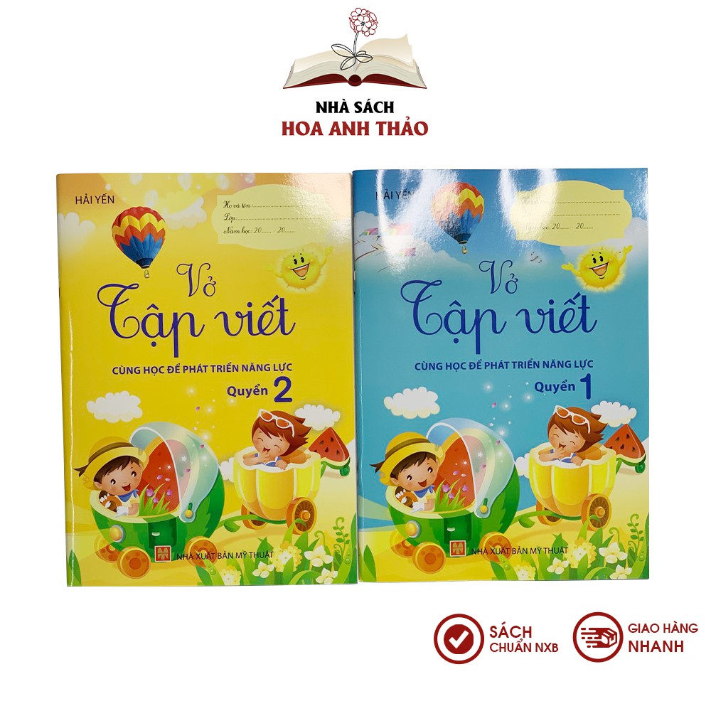 2 quyển tập viết phát triển năng lực