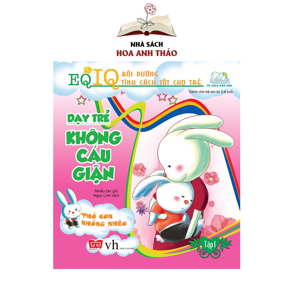 Sách - EQ IQ Bồi dưỡng tính cách tốt cho trẻ cùng con trưởng thành (nhiều chủ đề lẻ tuỳ chọn)