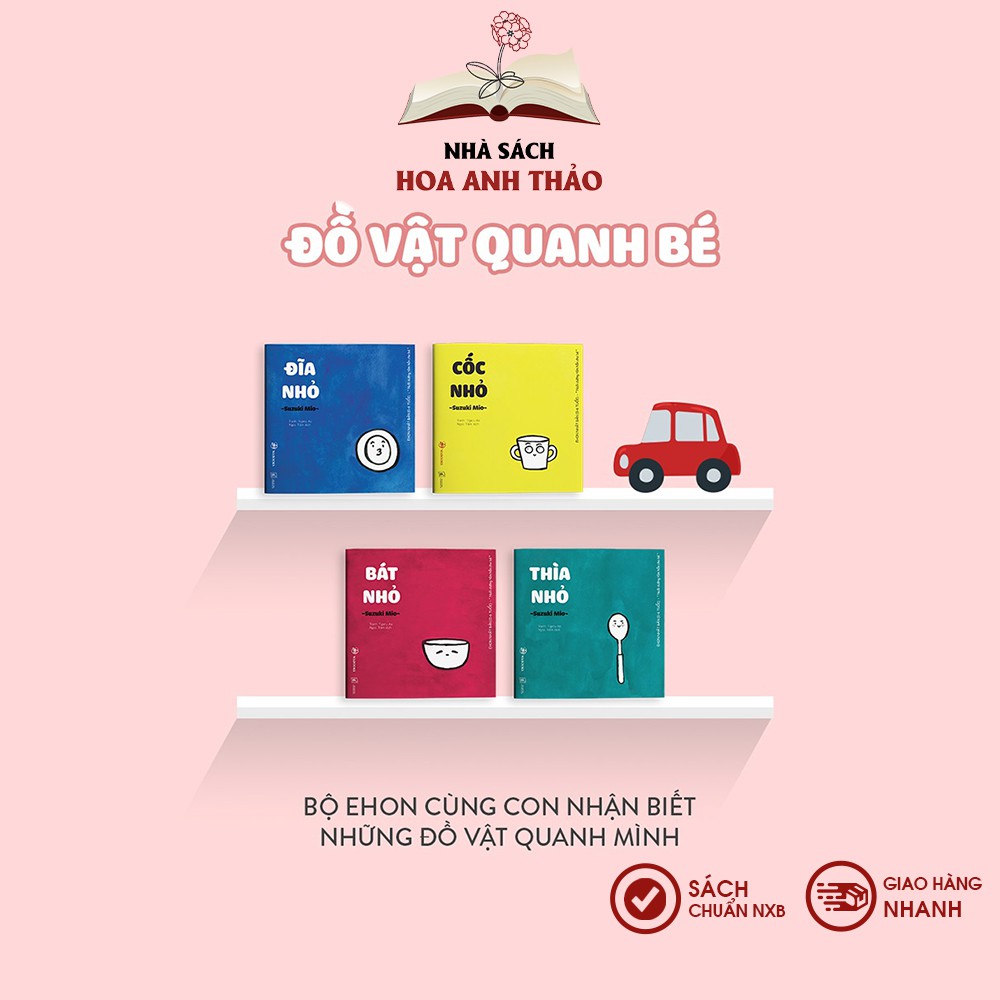Sách Ehon Nhật Bản - Đồ vật quanh bé