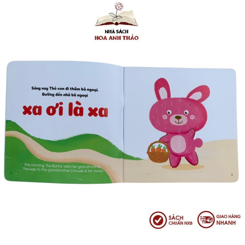 Sách - Ehon âm thanh cho bé song ngữ Việt Anh