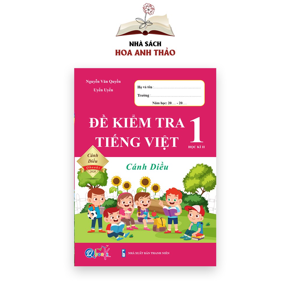 Sách - Đề kiểm tra toán và tiếng việt lớp 1 học kỳ 2 Cánh diều
