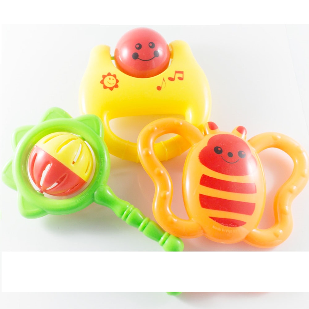 Đồ chơi Hộp 3 chiếc xúc xắc Antona lục lạc