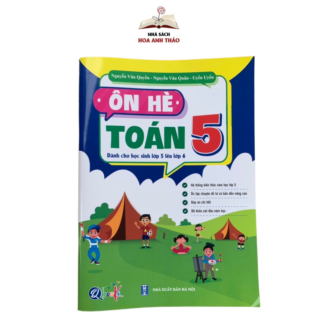 Sách - Combo Ôn Hè Toán và Tiếng Việt 5 - Dành cho học sinh lớp 5 lên lớp 6