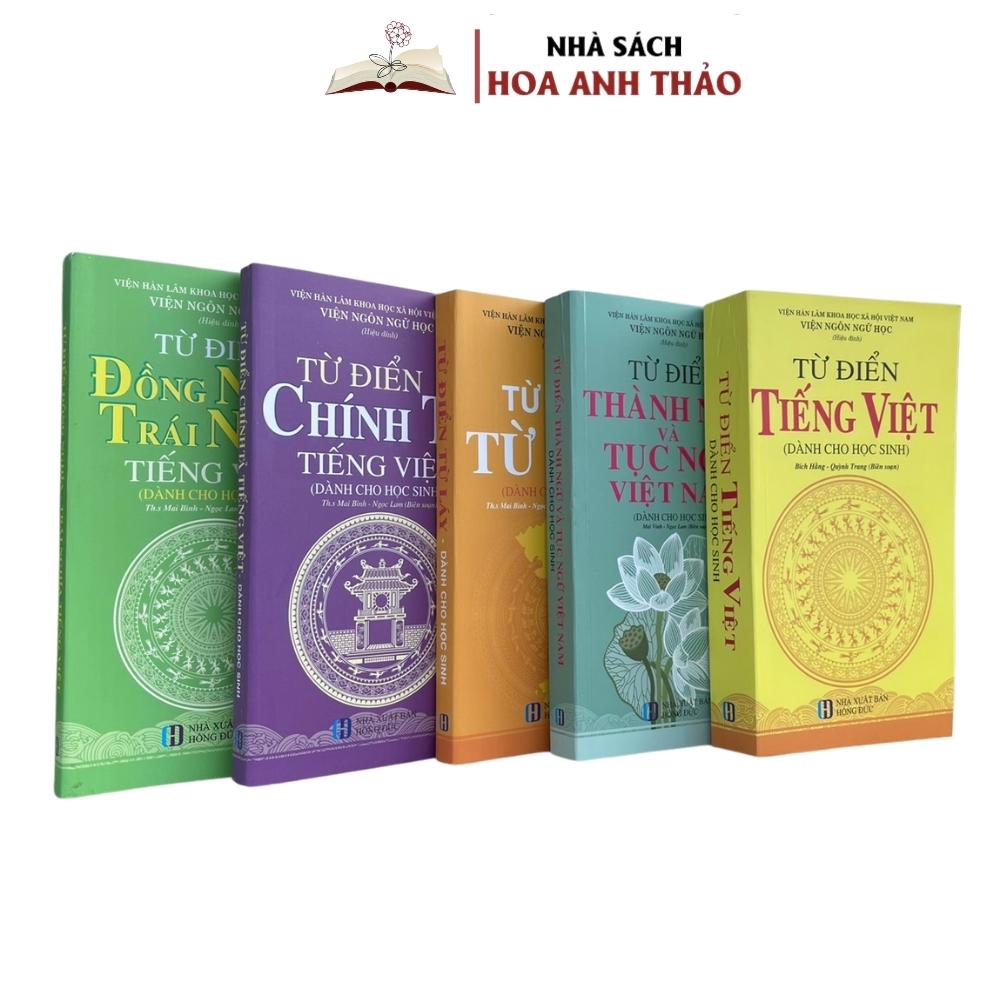 Sách - Từ điển Tiếng Việt dành cho học sinh - từ đồng nghĩa trái nghĩa - từ láy - chính tả