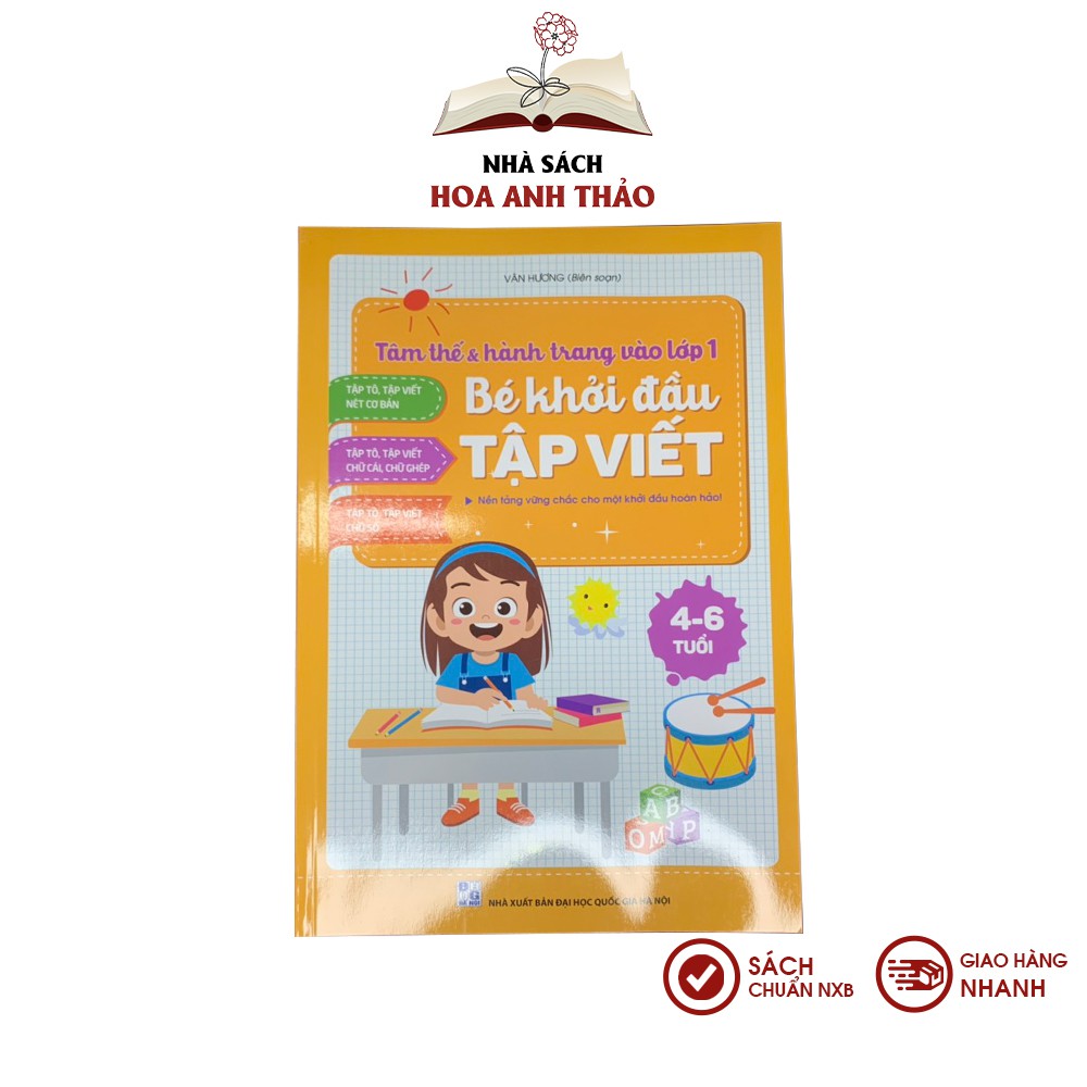 Sách Bé khởi đầu tập viết cho bé 46 tuổi