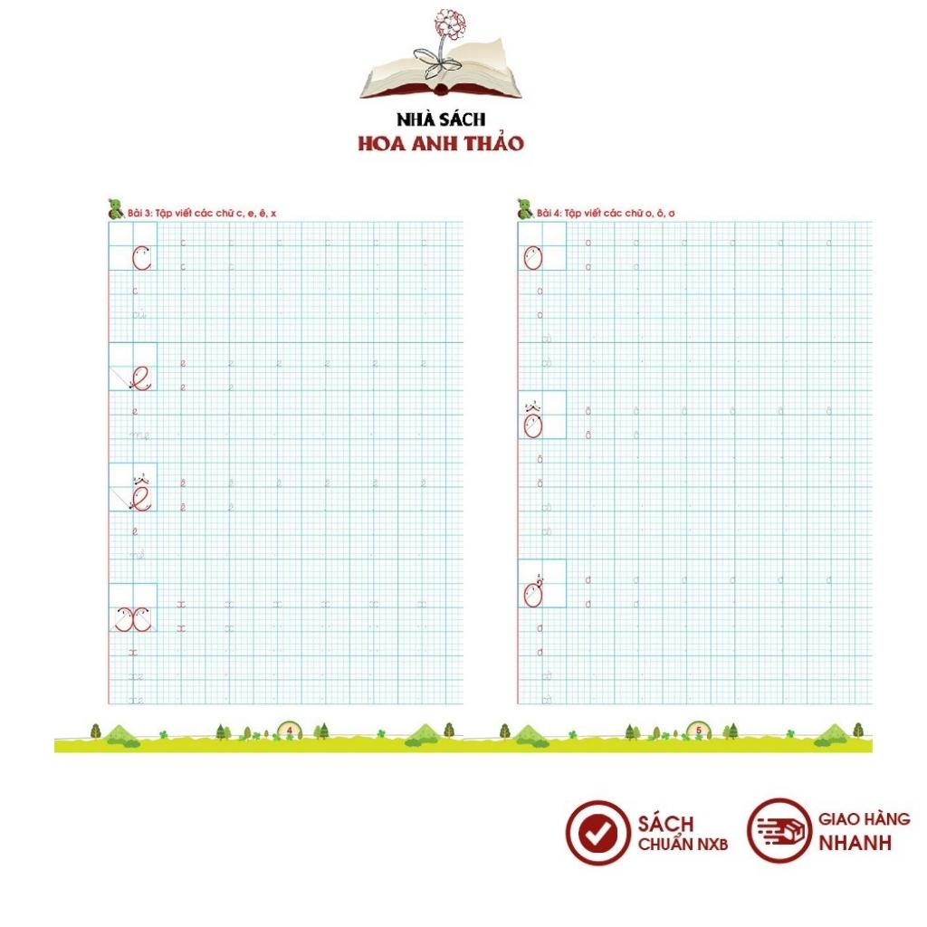 Sách Luyện viết chữ cỡ nhỏ 1 ô ly theo chương trình sách giáo khoa mới