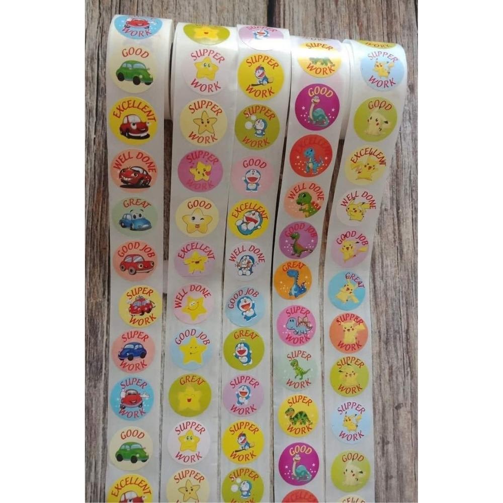 Sticker cuộn 500 hình dán