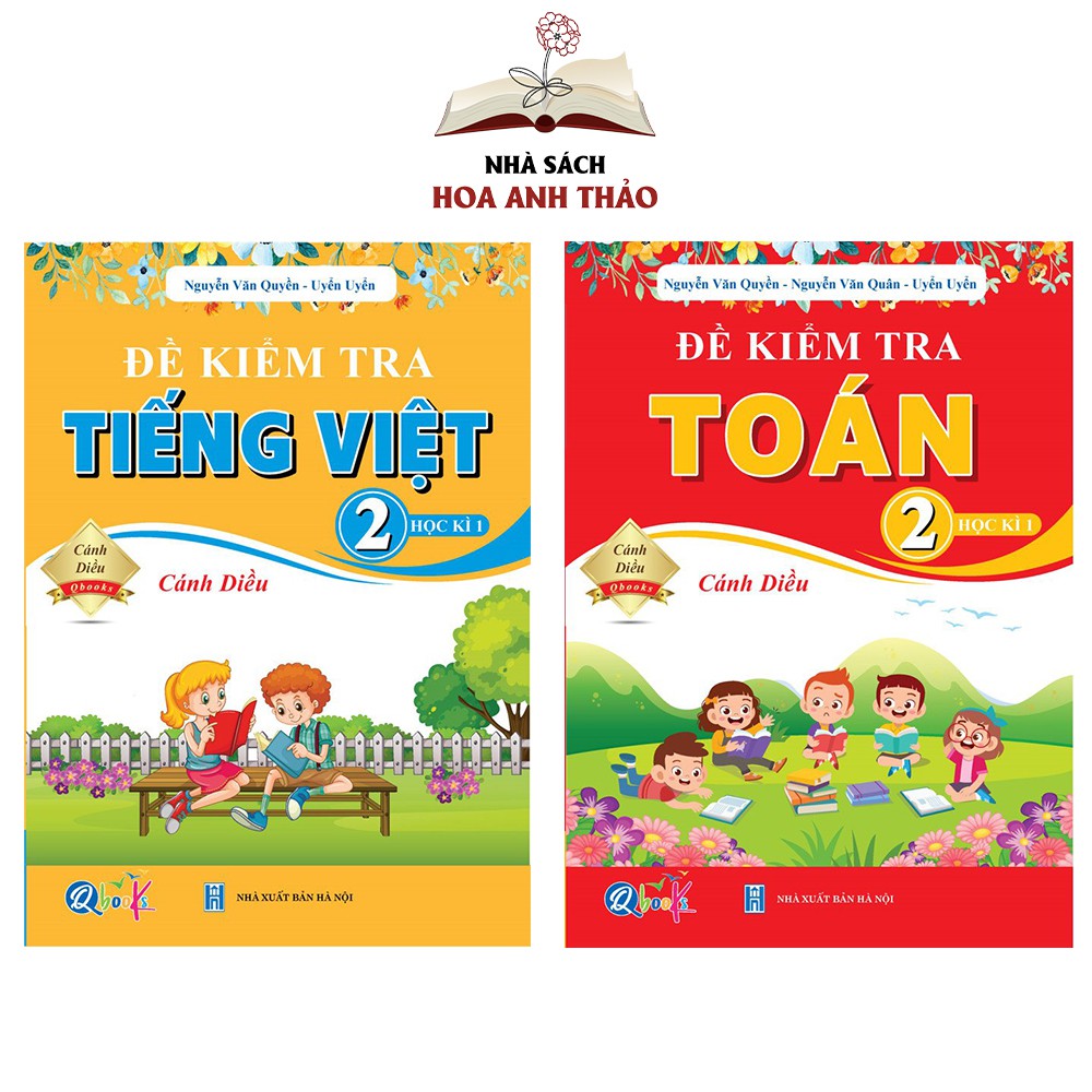 Sách - Bài tập tuần và Đề kiểm tra toán và tiếng việt lớp 2 học kỳ 1 Cánh diều