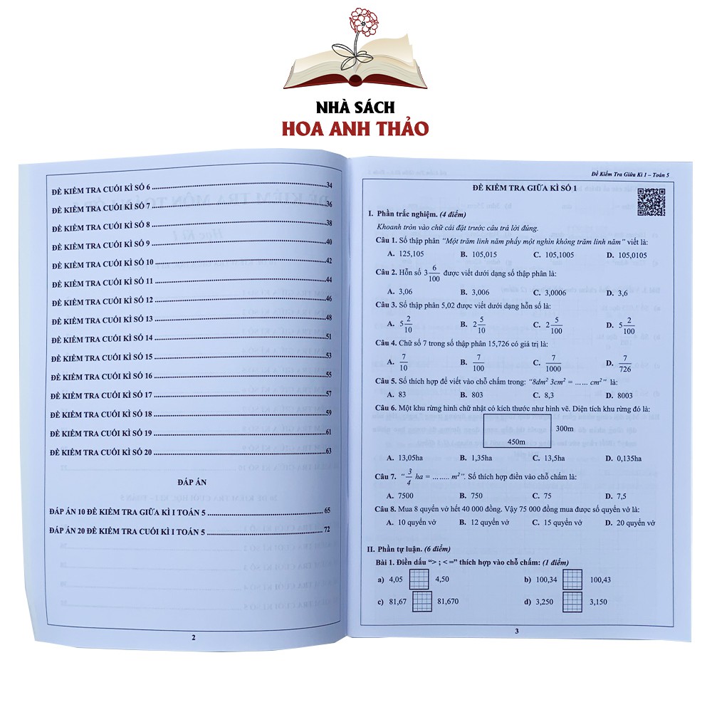 Sách - Bài tập tuần và đề kiểm tra Toán và Tiếng Việt lớp 5 học kỳ 1