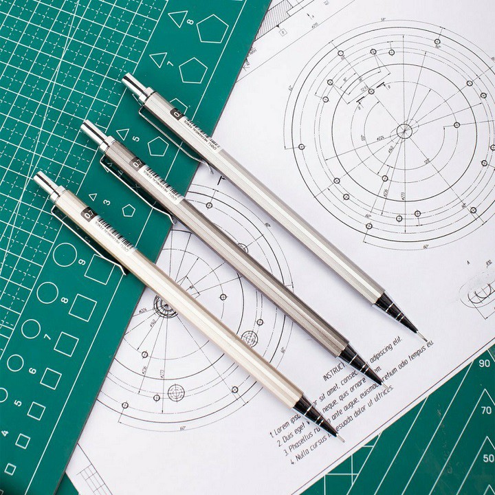 Bút chì bấm thân kim