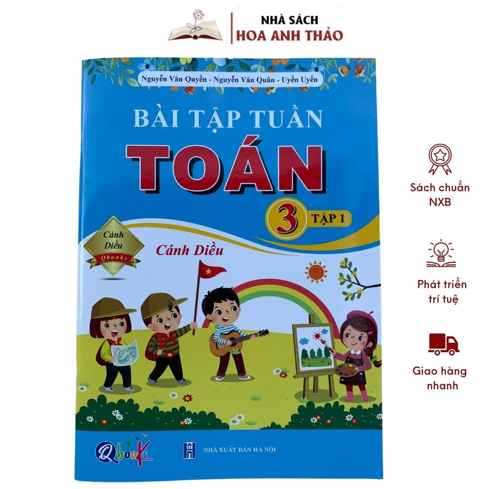 Sách - Bài Tập Tuần và Đề Kiểm Tra Toán - Tiếng Việt Lớp 3 - Học Kì 1 - Cánh Diều
