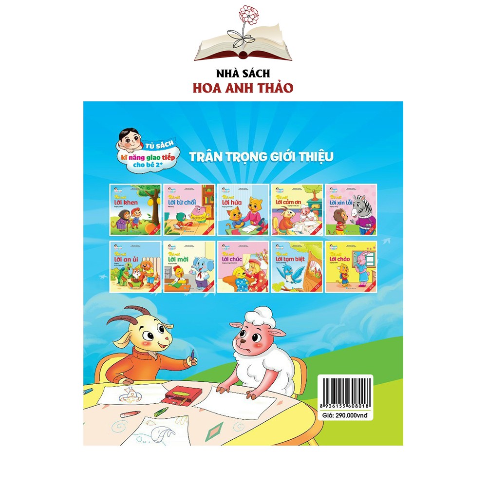 Sách - Truyện tranh kỹ năng giao tiếp ứng xử cho bé