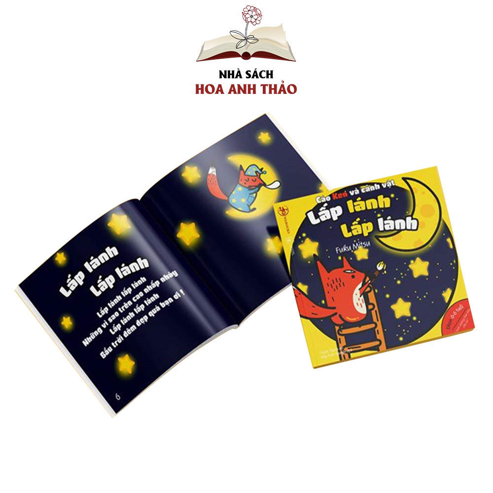 Sách Ehon Nhật Bản Điều kỳ diệu của âm thanh chơi cùng Cáo Ken