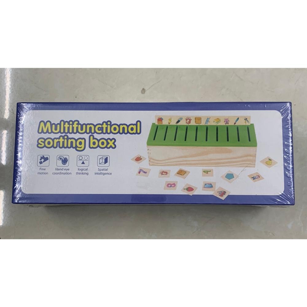 Đồ chơi thả hình theo chủ đề bằng gỗ cho bé