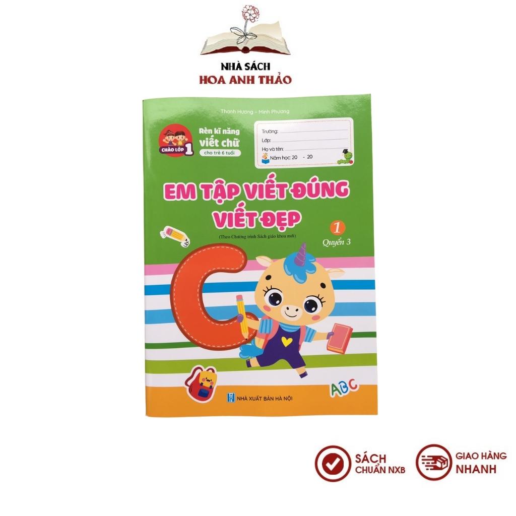 Sách - Em tập viết đúng, viết đẹp