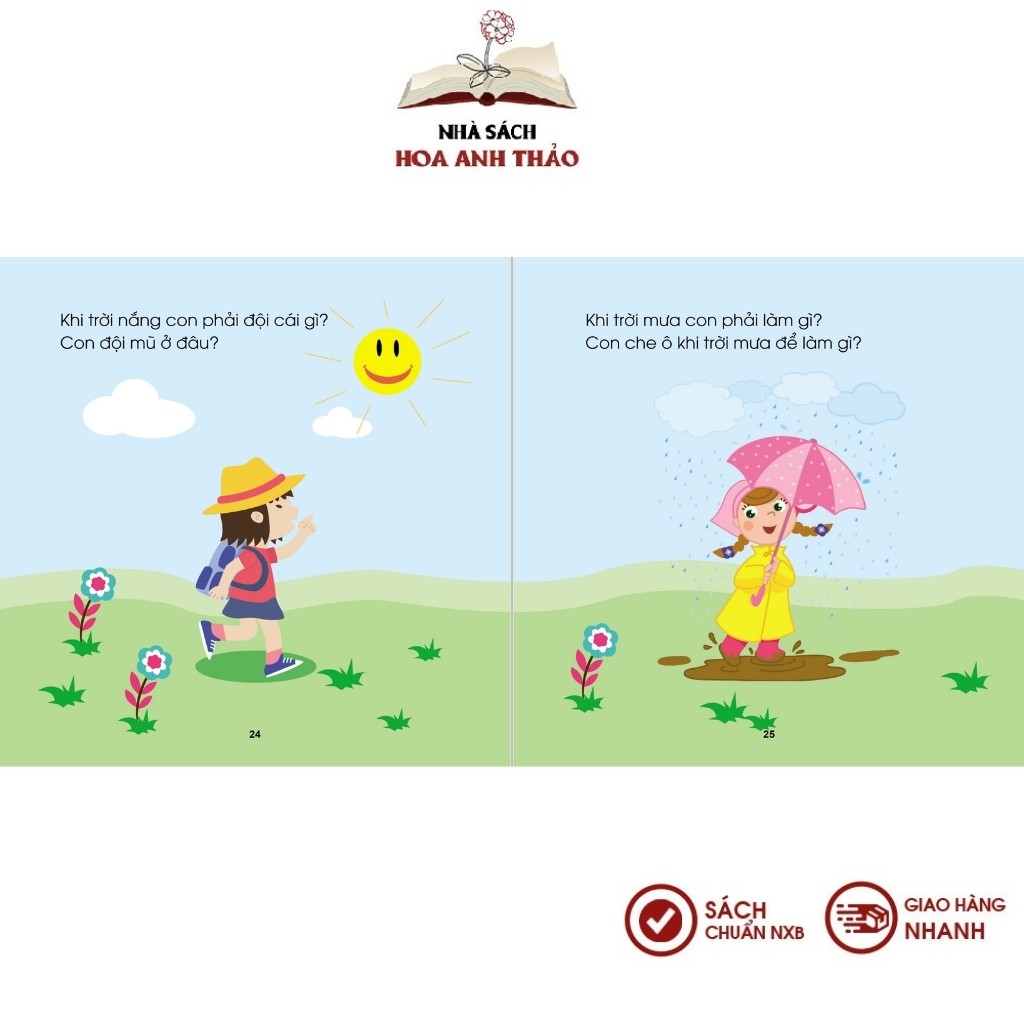 Sách - Mẹ hỏi bé trả lời - Giúp bé phát triển ngôn ngữ và giao tiếp( dành cho trẻ trên 1 tuổi)