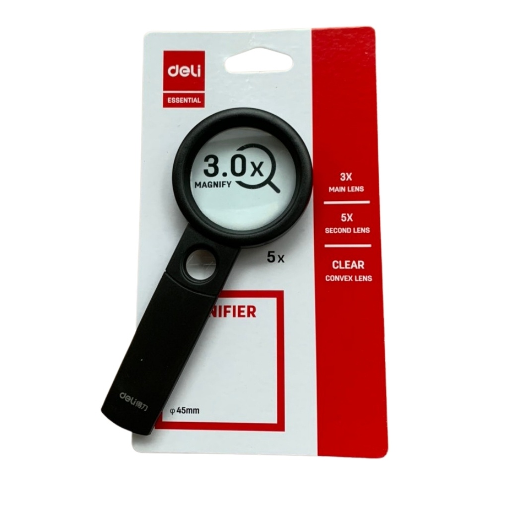 Kính Lúp Deli Cao Cấp