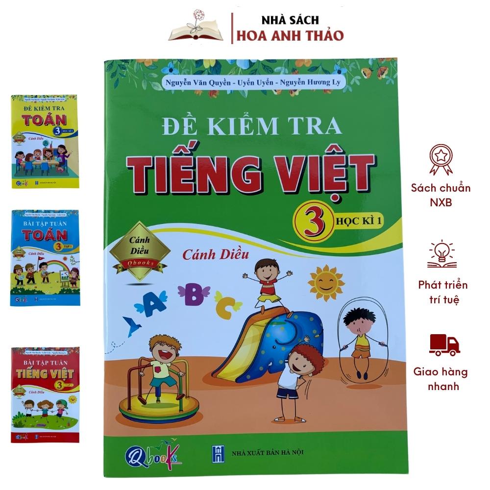 Sách - Bài Tập Tuần và Đề Kiểm Tra Toán - Tiếng Việt Lớp 3 - Học Kì 1 - Cánh Diều