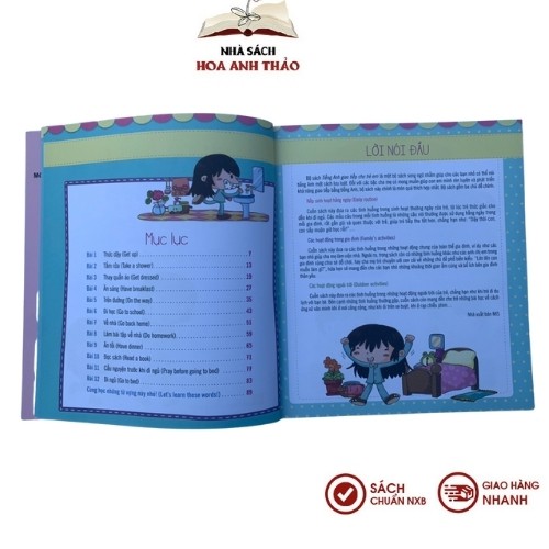 Sách - Tiếng Anh giao tiếp cho trẻ em rèn luyện Kỹ năng song ngữ