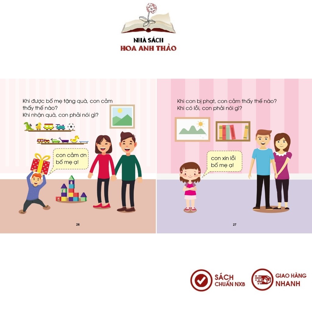 Sách - Mẹ hỏi bé trả lời - Giúp bé phát triển ngôn ngữ và giao tiếp( dành cho trẻ trên 1 tuổi)