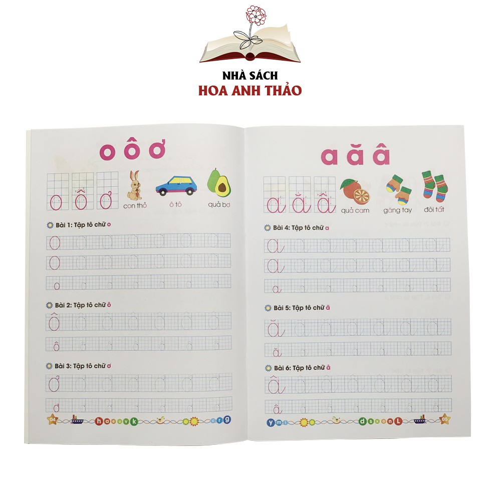 Sách - Tập Tô Bộ chuẩn bị cho bé vào lớp 1 (8 cuốn)