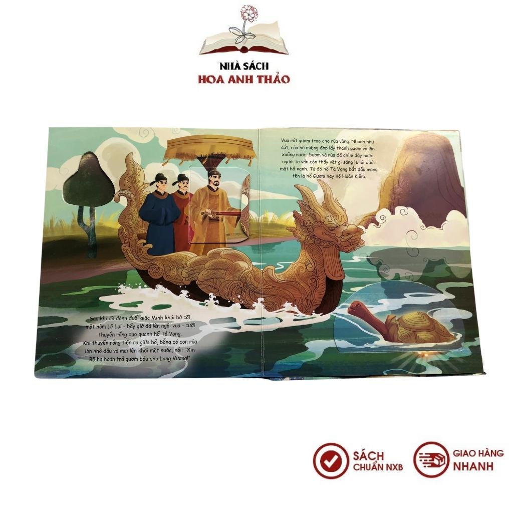 Sách - Lật Mở Xuyên Thấu - Bí Mật Phía Sau Trang Sách - Sự Tích Hồ Gươm
