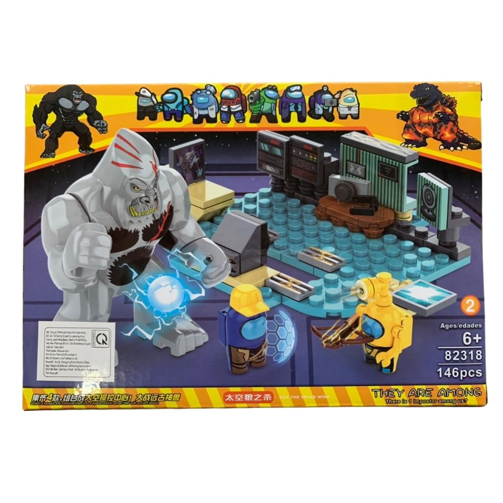 Lego Xếp Hình Lego Among Us Mẫu Mới siêu đẹp145-149 chi tiết