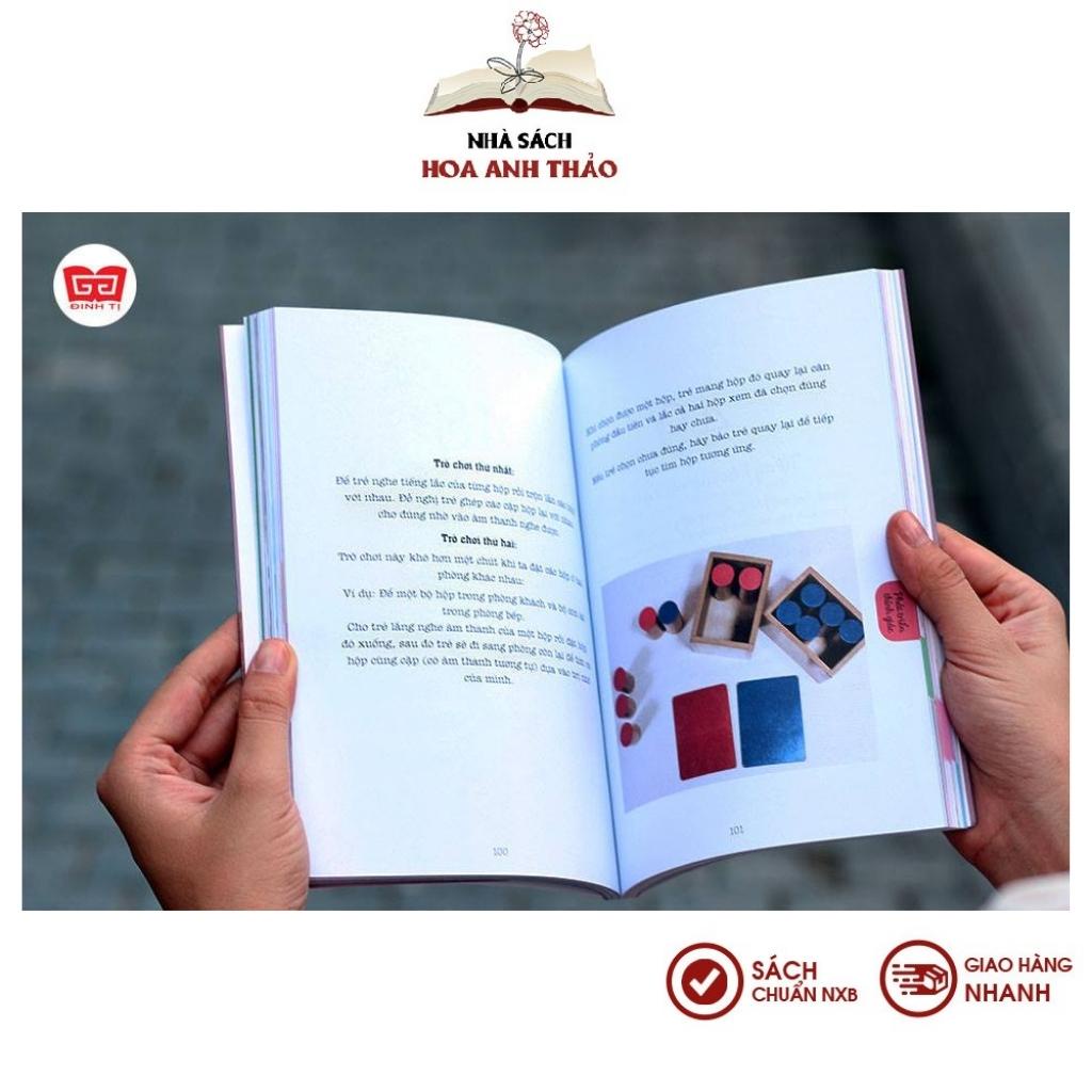 Sách - Học Montessori để Dạy trẻ theo phương pháp Montessori 100 hoạt động Montessori