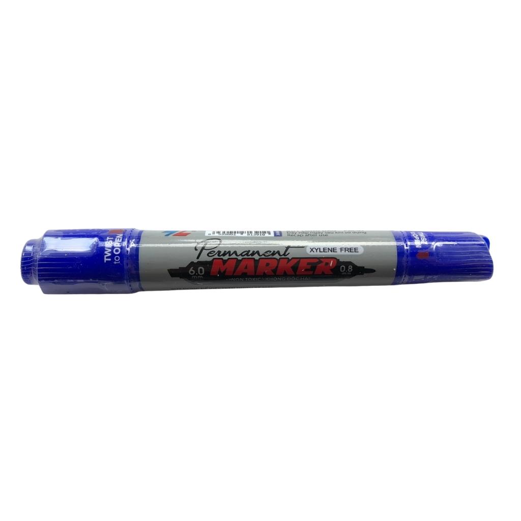 Bút Lông Dầu Thiên Long 2 Đầu To PM-09 Không Xóa Được