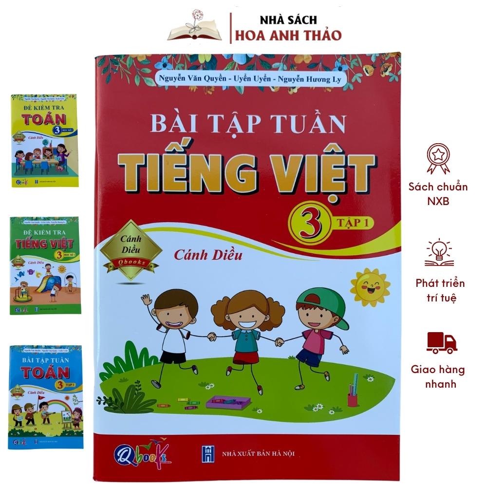 Sách - Bài Tập Tuần và Đề Kiểm Tra Toán - Tiếng Việt Lớp 3 - Học Kì 1 - Cánh Diều