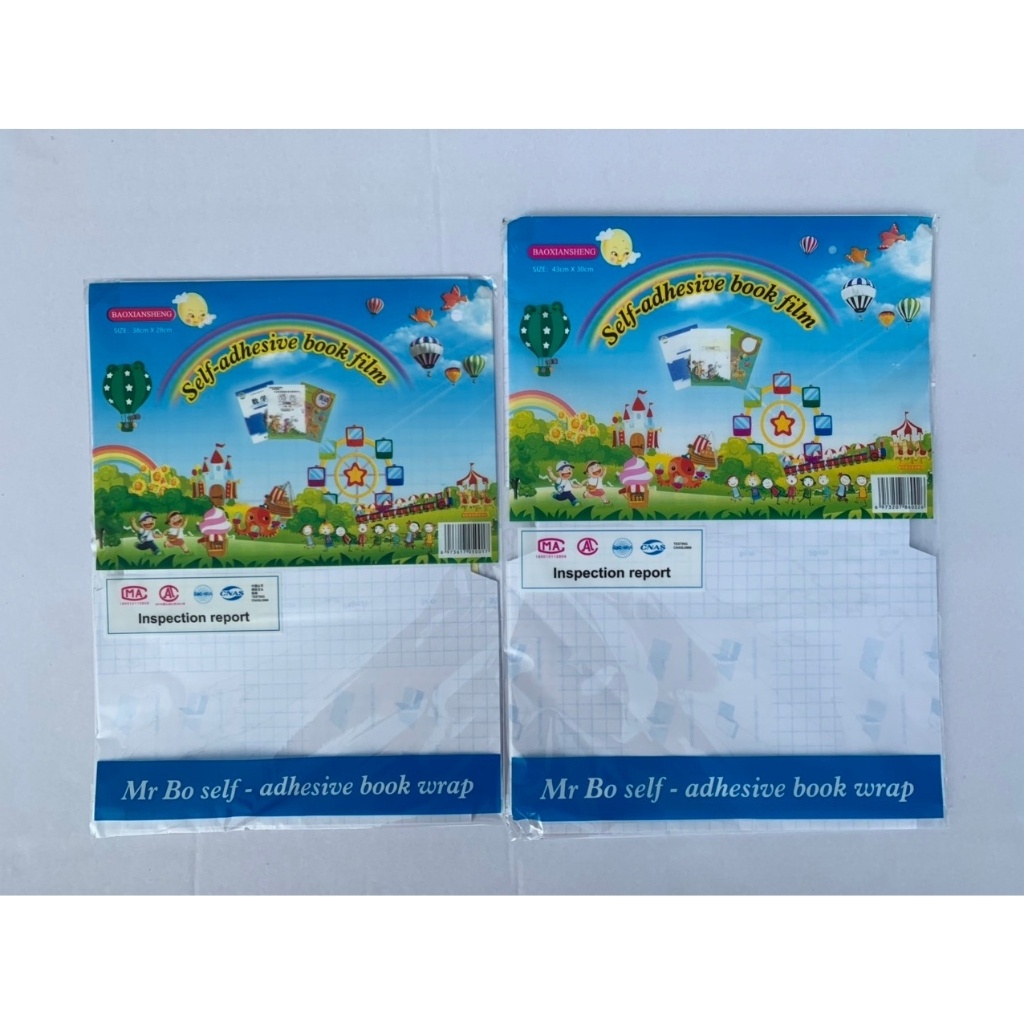Bọc Vở Decal  (Tập 10 tờ tặng kèm nhãn vởi)