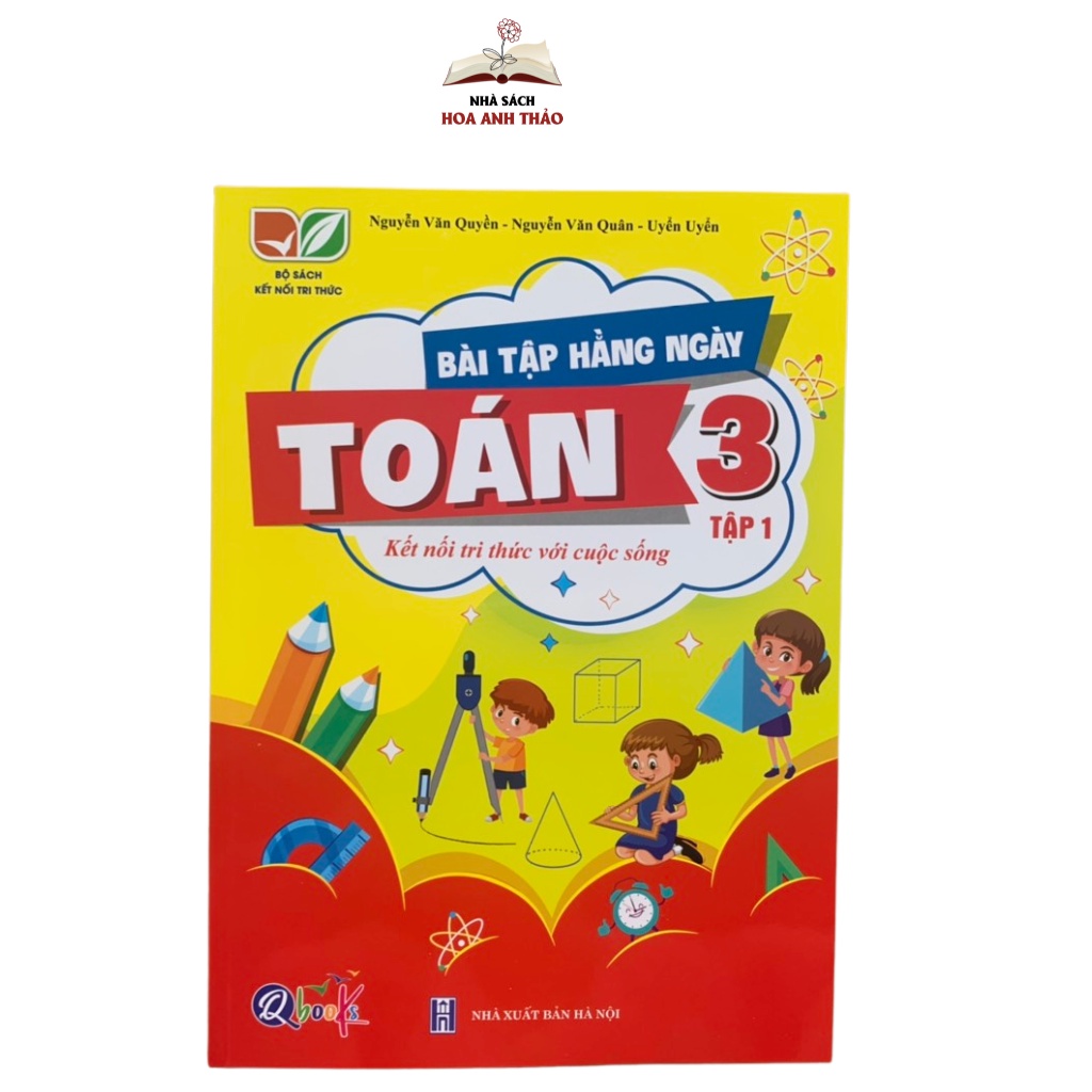 Sách - Combo Bài Tập Hằng Ngày Toán - Tiếng Việt Lớp 3 Tập 1 (Kết nối tri thức với cuộc sống)