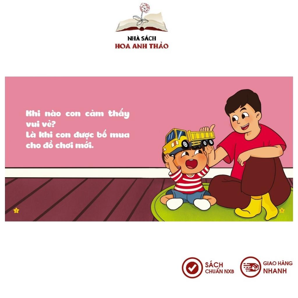Sách Ehon cảm xúc đầu đời phát triển EQ đầu tiên cho bé bộ 03 cuốn