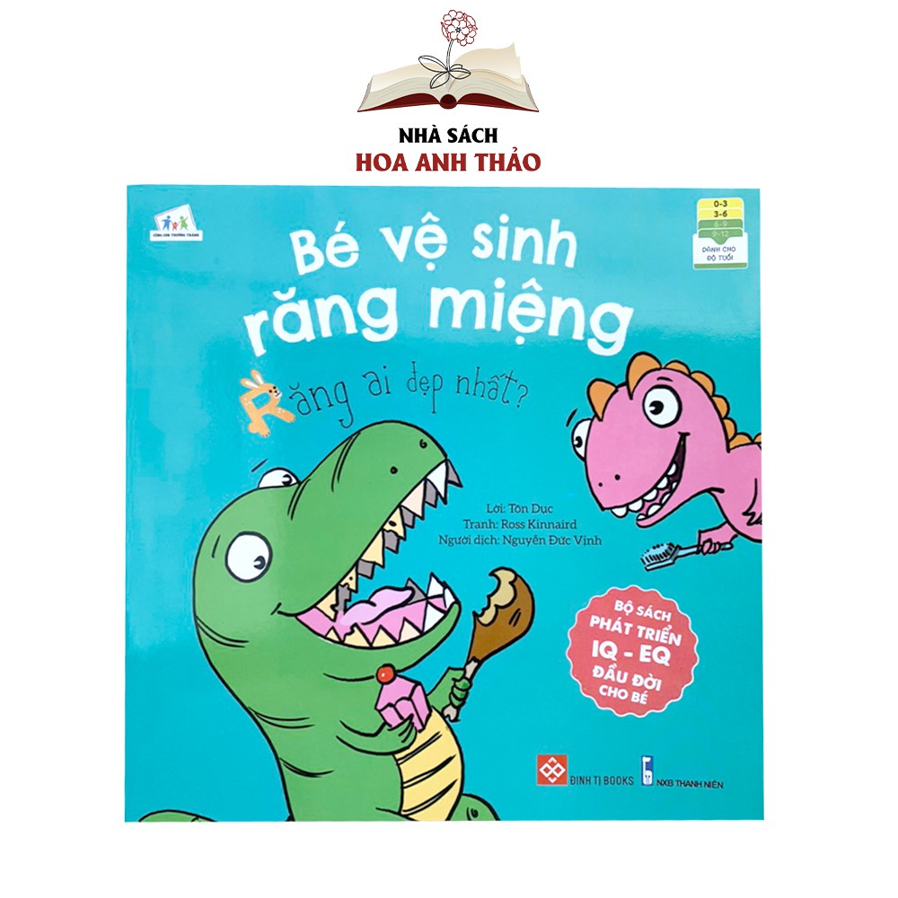 Sách - Bộ phát triển IQ EQ đầu đời cho bé nhiều chủ đề bồi dưỡng cảm xúc
