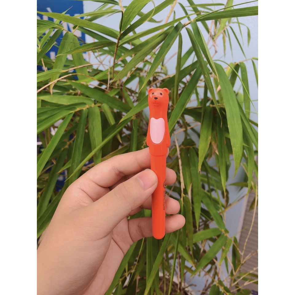 Bút gấu leta 001,bút máy ngòi mài luyện chữ đẹp nét thanh đậm