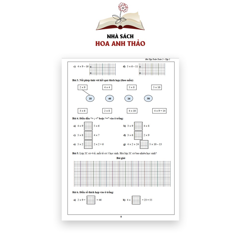 Sách - Bài tập tuần và đề kiểm tra Toán và Tiếng Việt lớp 2 - Kết Nối Tri Thức - Học kỳ 1