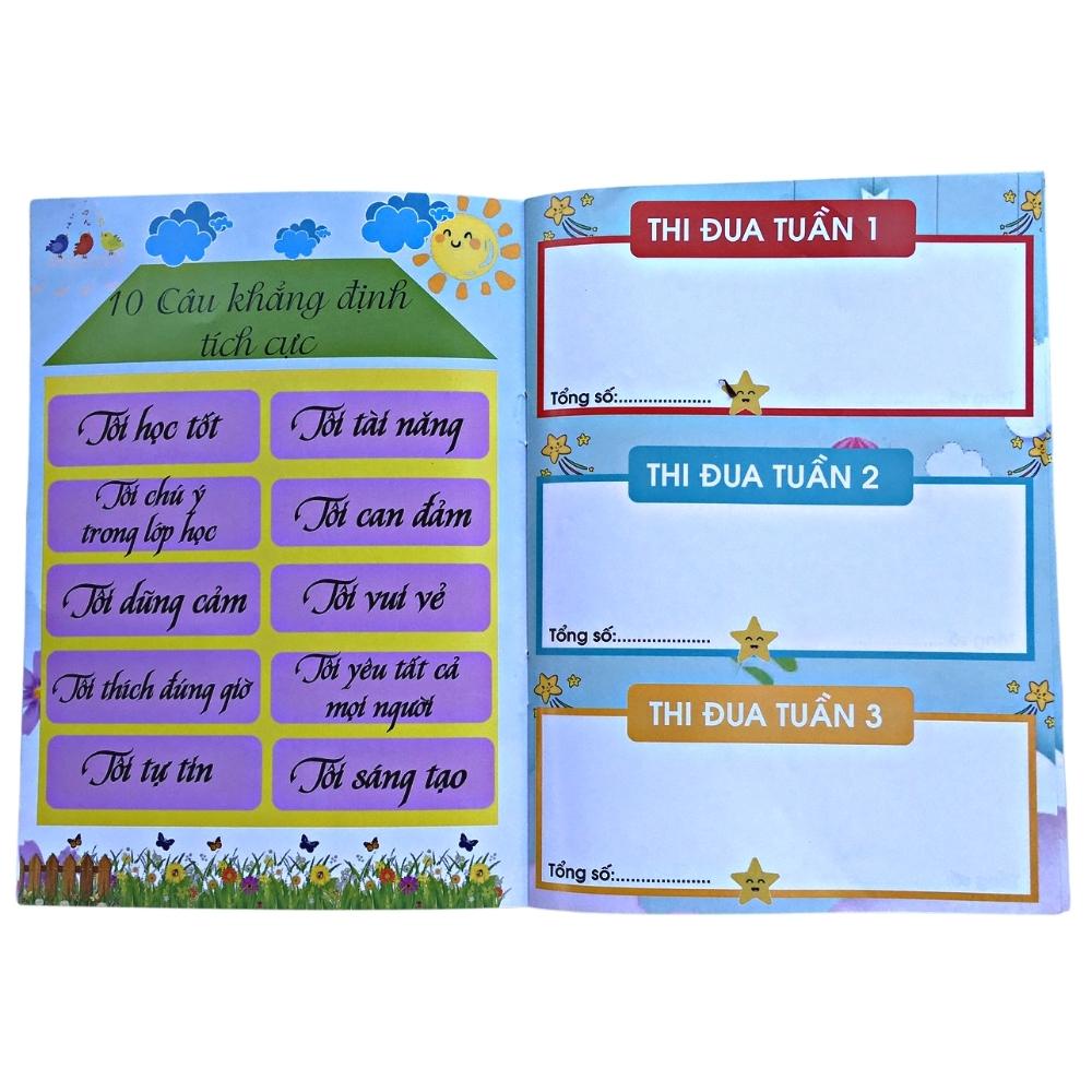 Sổ Thi Đua Tích Điểm Đổi Quà