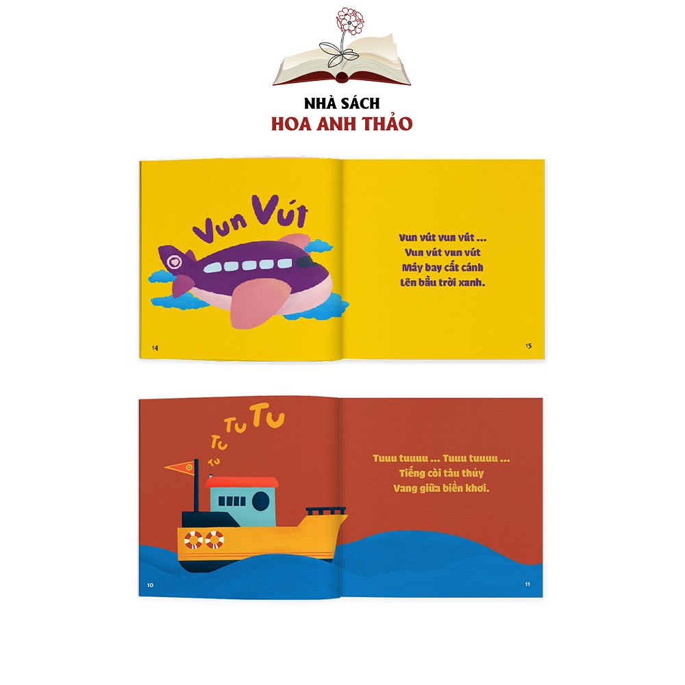 Sách Ehon Nhật Bản Âm thanh quanh bé cho trẻ từ 06 tuổi (Combo 3 cuốn)