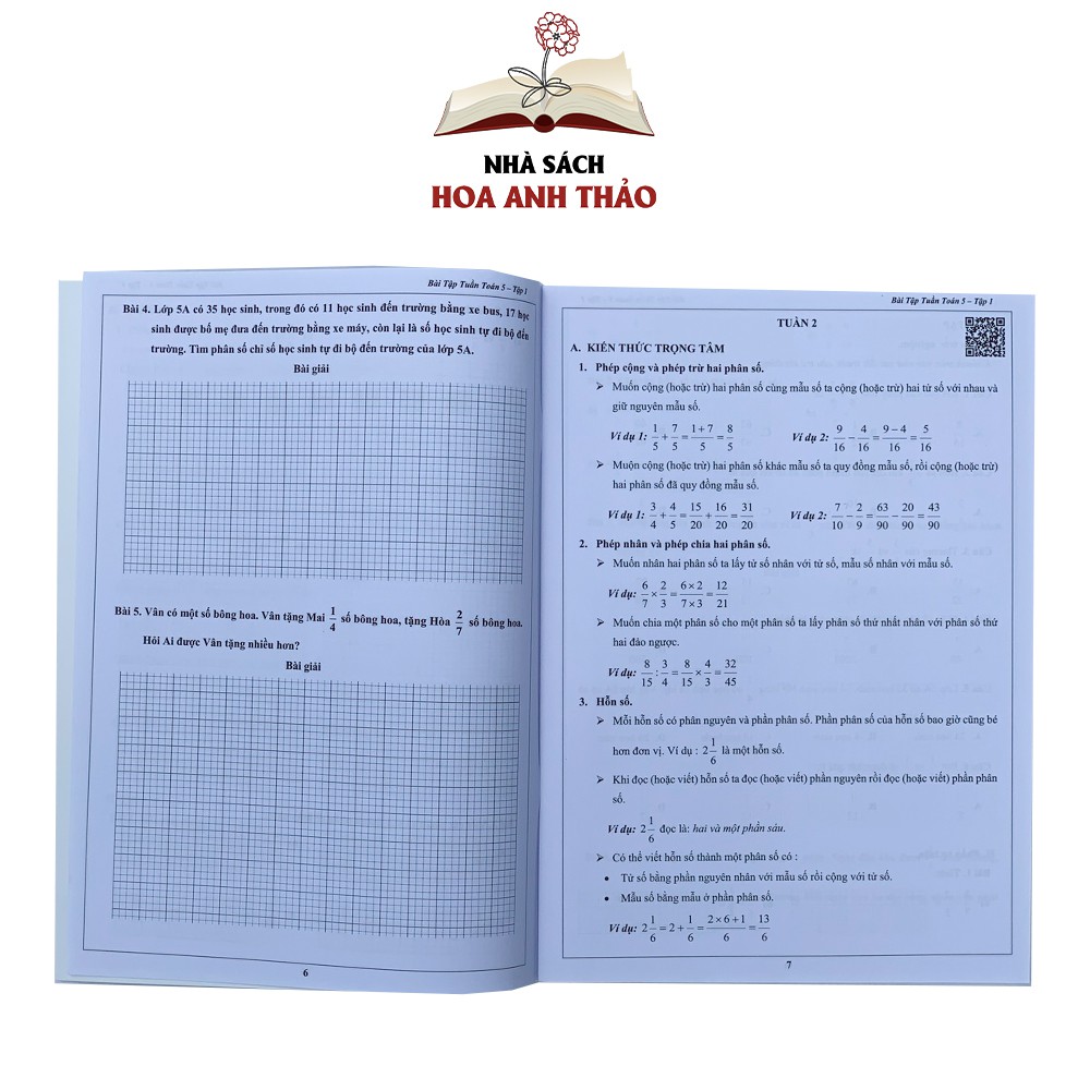 Sách - Bài tập tuần và đề kiểm tra Toán và Tiếng Việt lớp 5 học kỳ 1