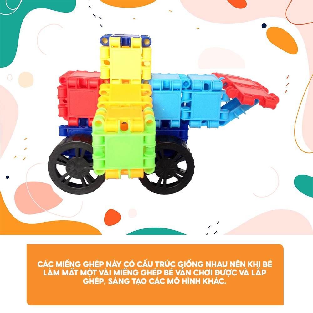 Đồ chơi Antona lắp ráp sáng tạo - Thế giới giao thông