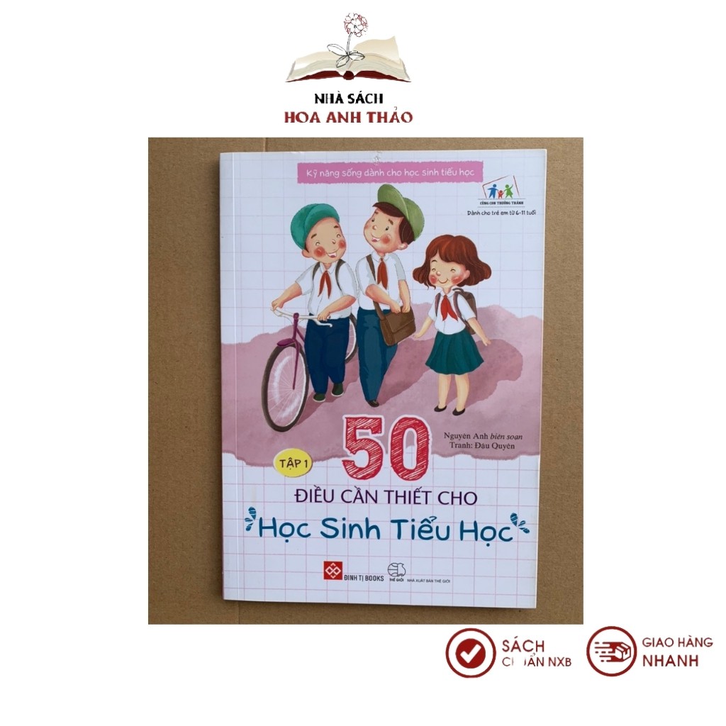 Sách - 50 điều cần thiết cho học sinh tiểu học kỹ năng sống