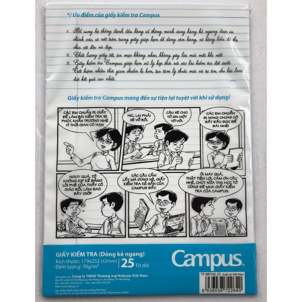 Giấy Kiểm Tra Cấp 2 Campus