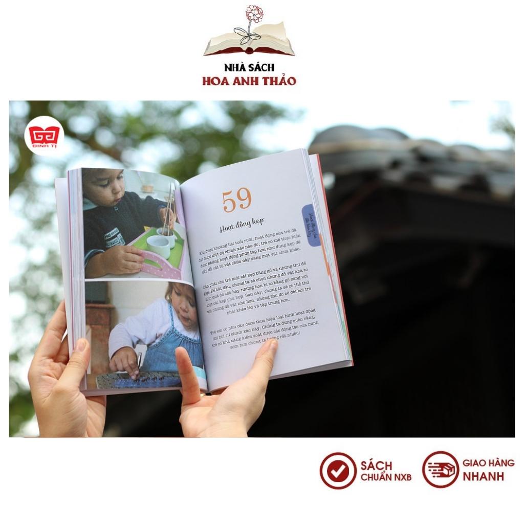 Sách - Học Montessori để Dạy trẻ theo phương pháp Montessori 100 hoạt động Montessori