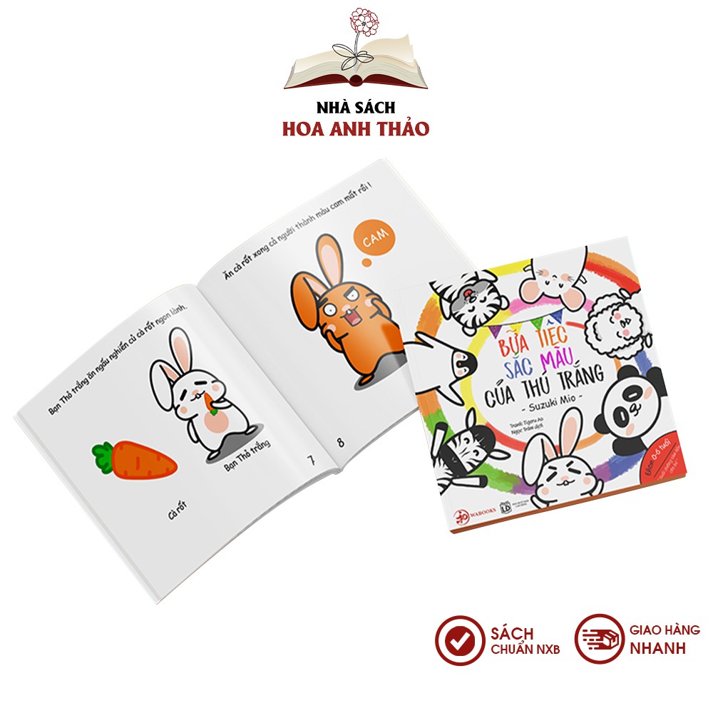 Sách Ehon Nhật Bản - Điều kỳ diệu của màu sắc