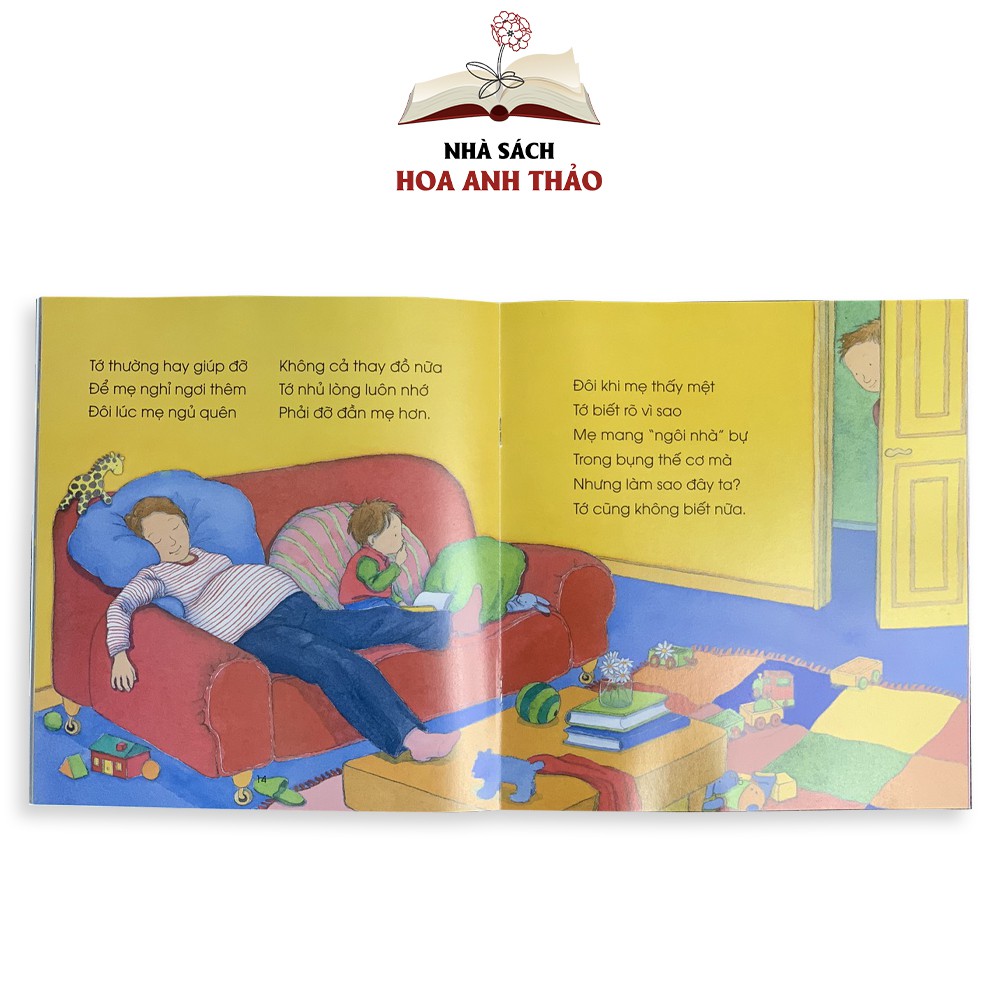 Sách Cả nhà thương nhau cho bé